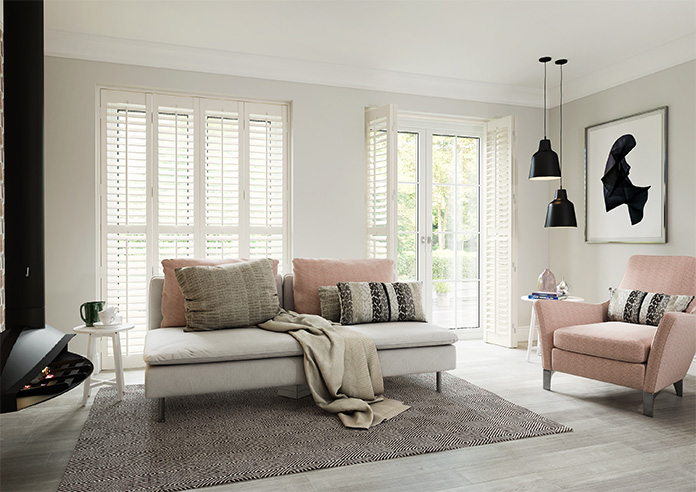 Bromley, Dairy Cream - Full Height Plantation Shutter - Image 7